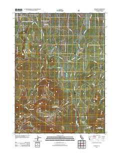 Tennant California Historical topographic map, 1:24000 scale, 7.5 X 7.5 Minute, Year 2012