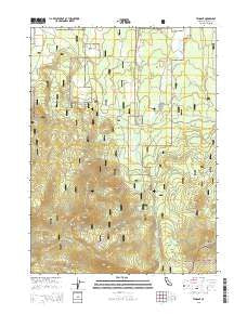Tennant California Current topographic map, 1:24000 scale, 7.5 X 7.5 Minute, Year 2015