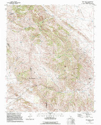 Tent Hills California Historical topographic map, 1:24000 scale, 7.5 X 7.5 Minute, Year 1994