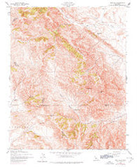 Tent Hills California Historical topographic map, 1:24000 scale, 7.5 X 7.5 Minute, Year 1942