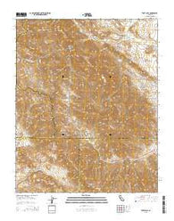 Tent Hills California Current topographic map, 1:24000 scale, 7.5 X 7.5 Minute, Year 2015