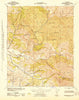Tepusquet Peak California Historical topographic map, 1:62500 scale, 15 X 15 Minute, Year 1943