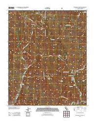 Tepusquet Canyon California Historical topographic map, 1:24000 scale, 7.5 X 7.5 Minute, Year 2012