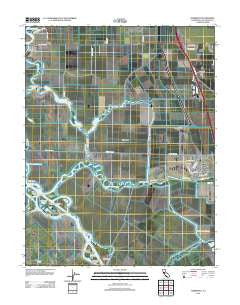Terminous California Historical topographic map, 1:24000 scale, 7.5 X 7.5 Minute, Year 2012
