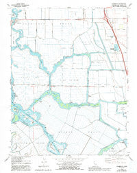 Terminous California Historical topographic map, 1:24000 scale, 7.5 X 7.5 Minute, Year 1978