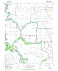 Terminous California Historical topographic map, 1:24000 scale, 7.5 X 7.5 Minute, Year 1952
