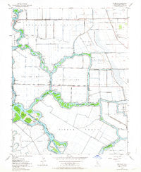 Terminous California Historical topographic map, 1:24000 scale, 7.5 X 7.5 Minute, Year 1952