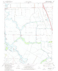 Terminous California Historical topographic map, 1:24000 scale, 7.5 X 7.5 Minute, Year 1978