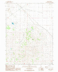 Termo California Historical topographic map, 1:24000 scale, 7.5 X 7.5 Minute, Year 1989