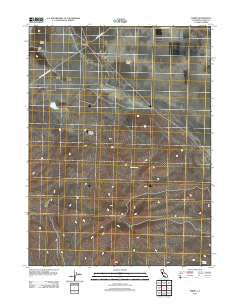 Termo California Historical topographic map, 1:24000 scale, 7.5 X 7.5 Minute, Year 2012