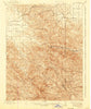 Tesla California Historical topographic map, 1:62500 scale, 15 X 15 Minute, Year 1907