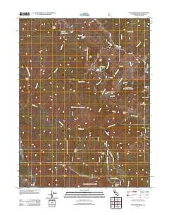 Thatcher Ridge California Historical topographic map, 1:24000 scale, 7.5 X 7.5 Minute, Year 2012