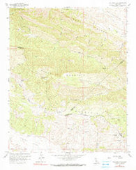 The Dark Hole California Historical topographic map, 1:24000 scale, 7.5 X 7.5 Minute, Year 1961