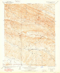 The Dark Hole California Historical topographic map, 1:24000 scale, 7.5 X 7.5 Minute, Year 1950