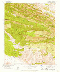 The Dark Hole California Historical topographic map, 1:24000 scale, 7.5 X 7.5 Minute, Year 1953