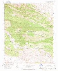 The Dark Hole California Historical topographic map, 1:24000 scale, 7.5 X 7.5 Minute, Year 1961