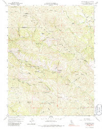 The Geysers California Historical topographic map, 1:24000 scale, 7.5 X 7.5 Minute, Year 1959