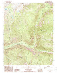 The Sphinx California Historical topographic map, 1:24000 scale, 7.5 X 7.5 Minute, Year 1988