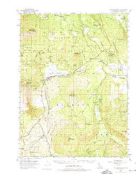 The Whaleback California Historical topographic map, 1:62500 scale, 15 X 15 Minute, Year 1954