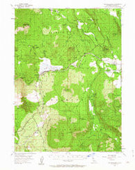 The Whaleback California Historical topographic map, 1:62500 scale, 15 X 15 Minute, Year 1954