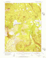 The Whaleback California Historical topographic map, 1:62500 scale, 15 X 15 Minute, Year 1954