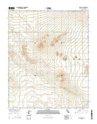 The Buttes California Current topographic map, 1:24000 scale, 7.5 X 7.5 Minute, Year 2015
