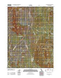 The Whaleback California Historical topographic map, 1:24000 scale, 7.5 X 7.5 Minute, Year 2012