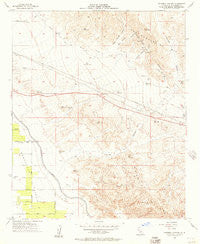 Thermal Canyon California Historical topographic map, 1:24000 scale, 7.5 X 7.5 Minute, Year 1956