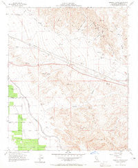 Thermal Canyon California Historical topographic map, 1:24000 scale, 7.5 X 7.5 Minute, Year 1956