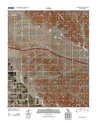 Thermal Canyon California Historical topographic map, 1:24000 scale, 7.5 X 7.5 Minute, Year 2012