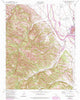 Thompson Canyon California Historical topographic map, 1:24000 scale, 7.5 X 7.5 Minute, Year 1949