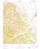 Thompson Canyon California Historical topographic map, 1:24000 scale, 7.5 X 7.5 Minute, Year 1949