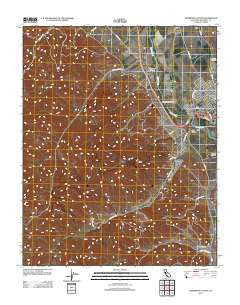 Thompson Canyon California Historical topographic map, 1:24000 scale, 7.5 X 7.5 Minute, Year 2012