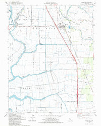 Thornton California Historical topographic map, 1:24000 scale, 7.5 X 7.5 Minute, Year 1978