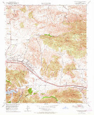 Thousand Oaks California Historical topographic map, 1:24000 scale, 7.5 X 7.5 Minute, Year 1950