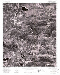Thousand Oaks California Historical topographic map, 1:24000 scale, 7.5 X 7.5 Minute, Year 1976