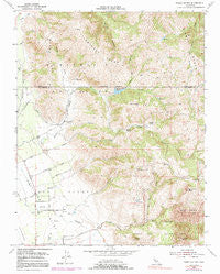 Three Sisters California Historical topographic map, 1:24000 scale, 7.5 X 7.5 Minute, Year 1954