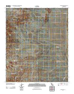 Thumb Peak California Historical topographic map, 1:24000 scale, 7.5 X 7.5 Minute, Year 2012