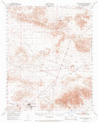 Tiefort Mountains California Historical topographic map, 1:62500 scale, 15 X 15 Minute, Year 1948