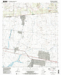 Tierra Del Sol California Historical topographic map, 1:24000 scale, 7.5 X 7.5 Minute, Year 1996