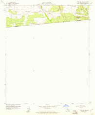 Tierra Del Sol California Historical topographic map, 1:24000 scale, 7.5 X 7.5 Minute, Year 1959