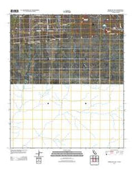 Tierra del Sol California Historical topographic map, 1:24000 scale, 7.5 X 7.5 Minute, Year 2012