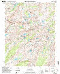 Tiltill Mountain California Historical topographic map, 1:24000 scale, 7.5 X 7.5 Minute, Year 2001