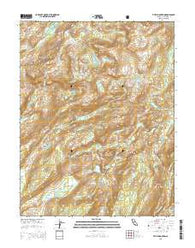 Tiltill Mountain California Current topographic map, 1:24000 scale, 7.5 X 7.5 Minute, Year 2015