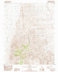 Tin Mountain California Historical topographic map, 1:24000 scale, 7.5 X 7.5 Minute, Year 1988