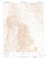 Tin Mountain California Historical topographic map, 1:62500 scale, 15 X 15 Minute, Year 1957