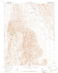 Tin Mountain California Historical topographic map, 1:62500 scale, 15 X 15 Minute, Year 1957