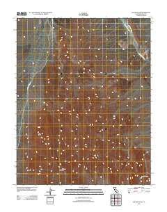 Tin Mountain California Historical topographic map, 1:24000 scale, 7.5 X 7.5 Minute, Year 2012