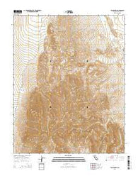 Tin Mountain California Current topographic map, 1:24000 scale, 7.5 X 7.5 Minute, Year 2015