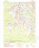 Tioga Pass California Historical topographic map, 1:24000 scale, 7.5 X 7.5 Minute, Year 1990
